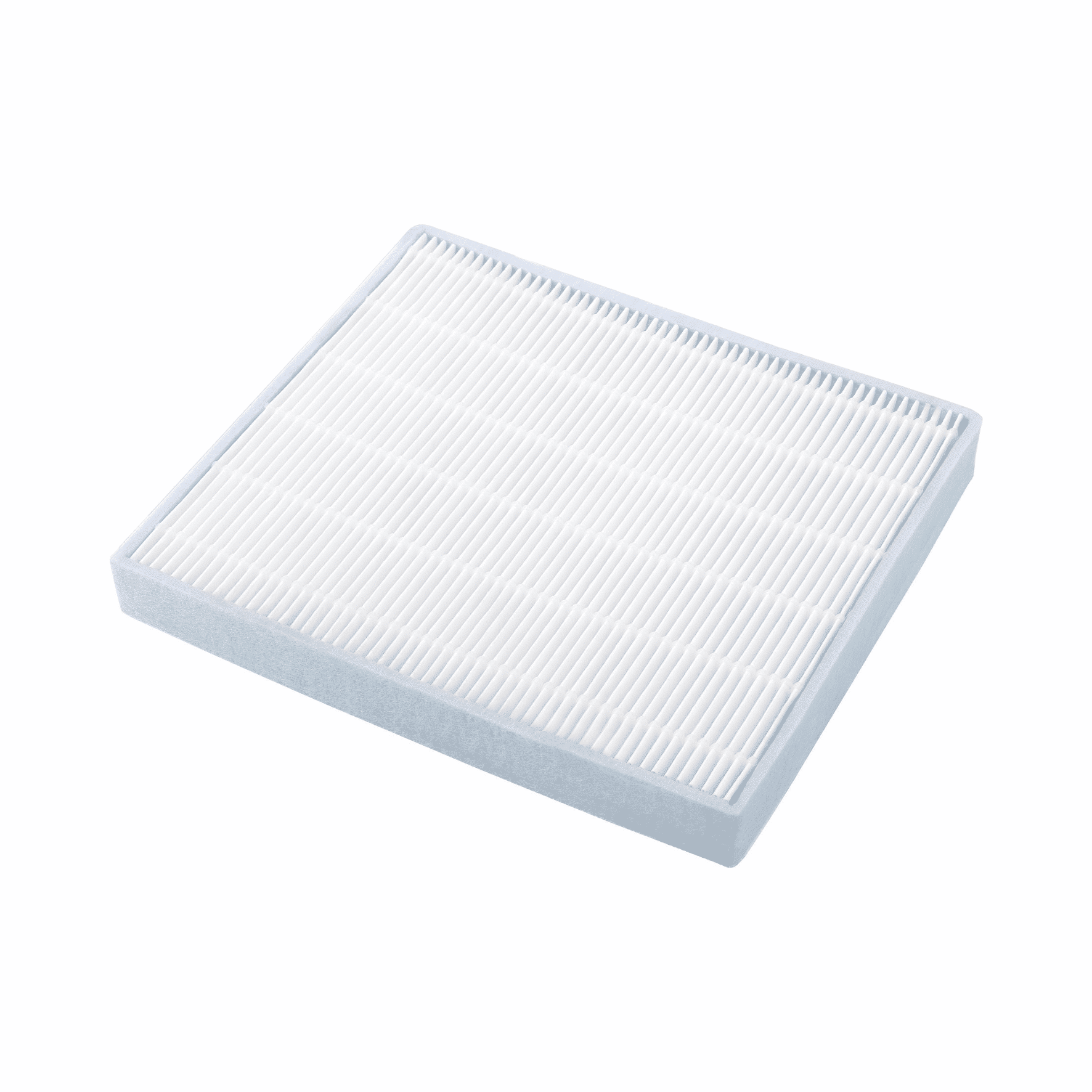 Filter für Steba Plasmaluftreiniger, rechteckige Form mit geripptem Design, zur Luftreinigung und Verbesserung der Raumluftqualität.