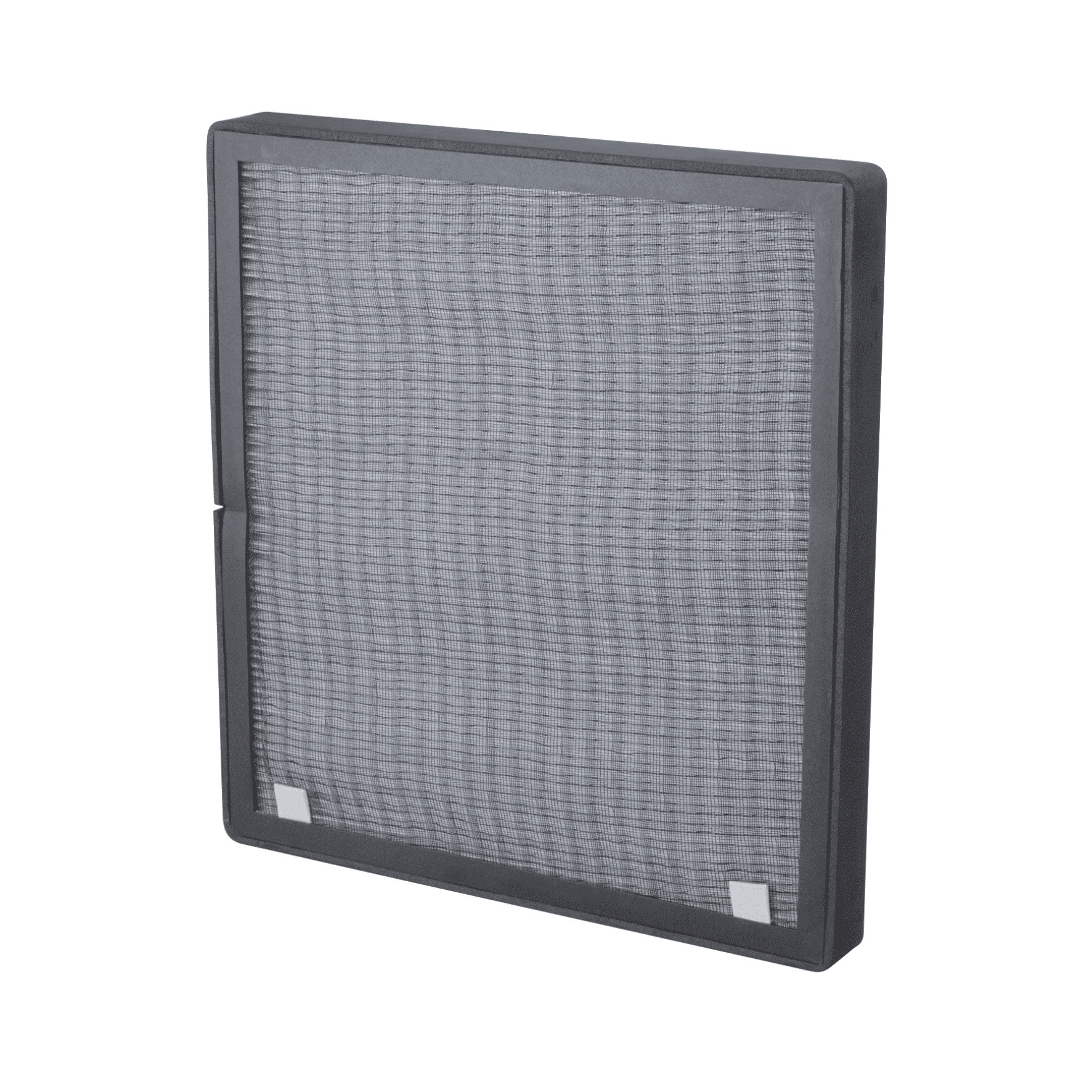 Ersatzfilter für den Steba LR5 Luftreiniger, rechteckige Form mit grauem Rahmen und feinmaschigem Filtermaterial.