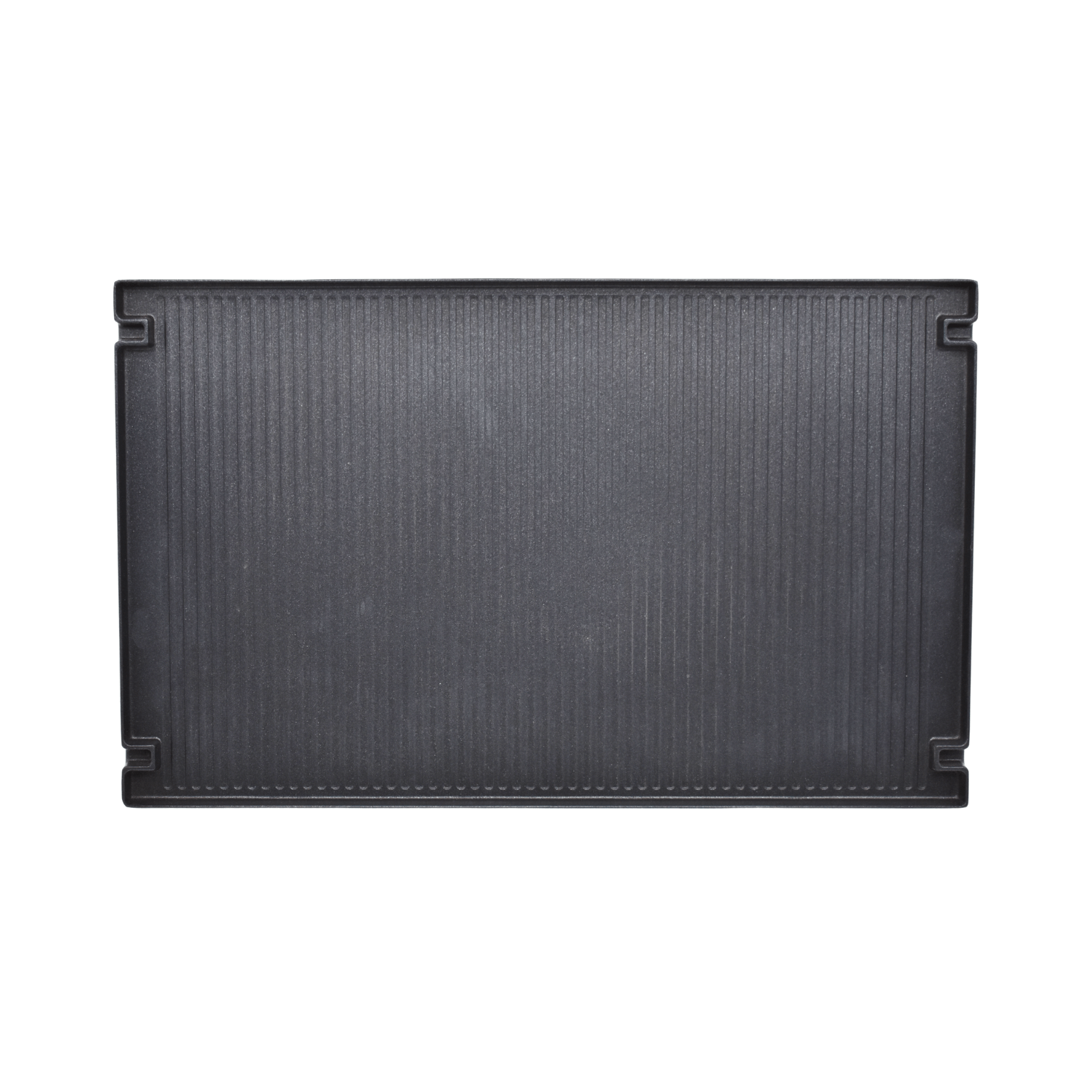 Grillplatte für Raclette von Steba. Robuste, rechteckige Form mit geriffelter Oberfläche für gleichmäßige Wärmeverteilung.