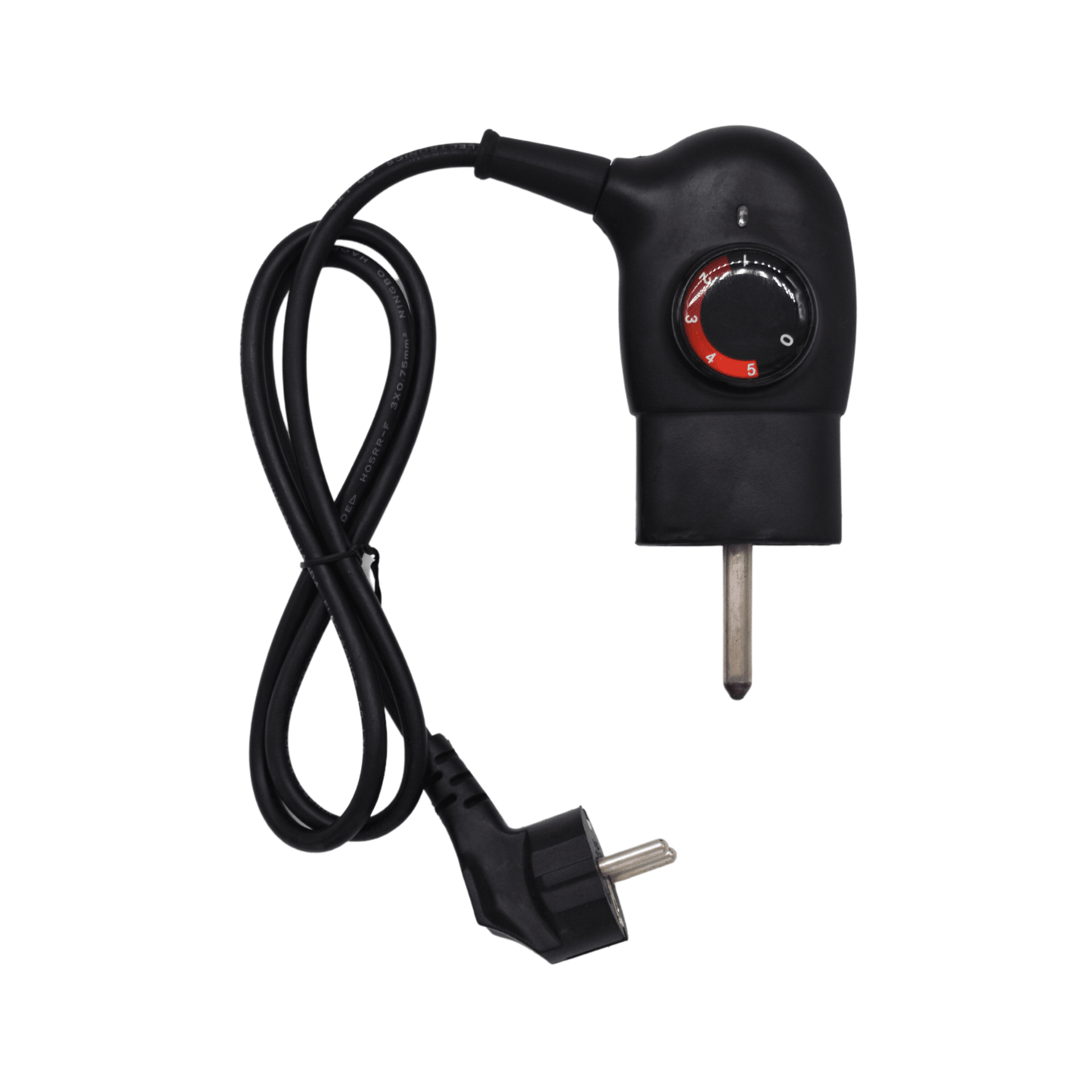 Thermostat für BBQ-Grill von Steba mit einstellbarem Temperaturregler und Kabel. Ideal für präzise Temperaturkontrolle.