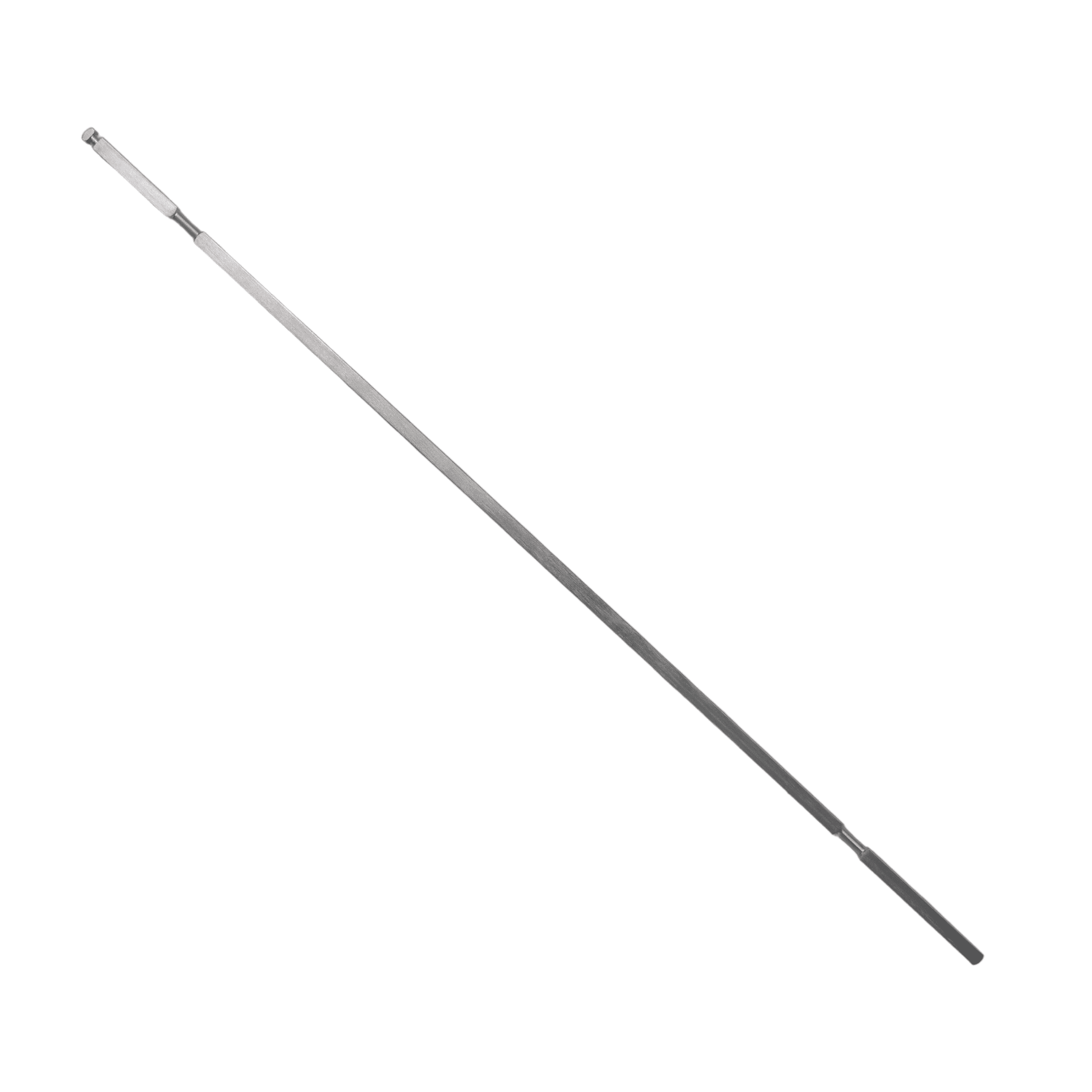 Edelstahl-Spieß für Dampfbackofen von Steba, geeignet zum Grillen und Braten von Lebensmitteln.